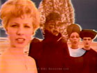 Screen grab from David Bowie Ashes to Ashes Video Featuring Elise, Steve, Darla-Jane and Judith